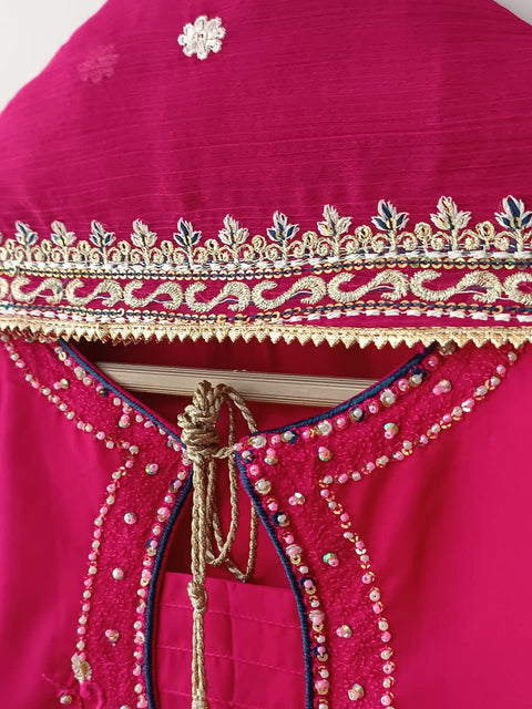 RUBAB COTTON (NEON PINK)