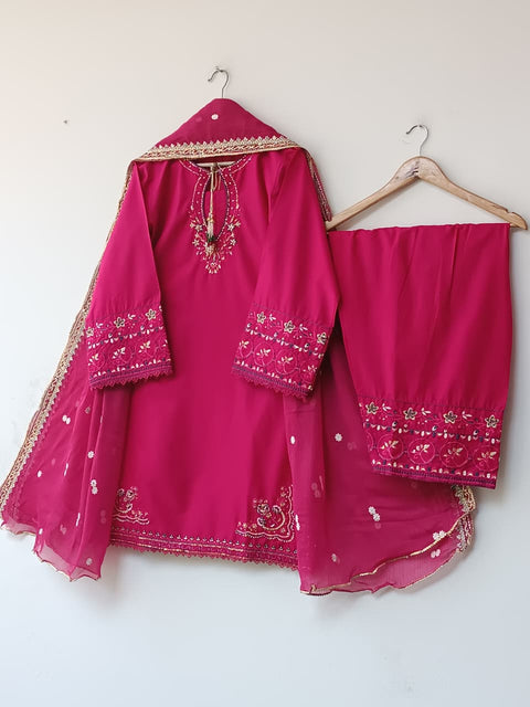 RUBAB COTTON (NEON PINK)