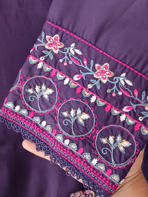 RUBAB COTTON (PURPLE)