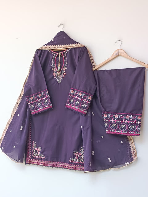 RUBAB COTTON (PURPLE)