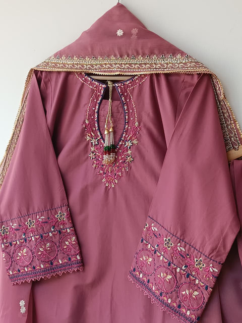 RUBAB COTTON (TEA PINK)