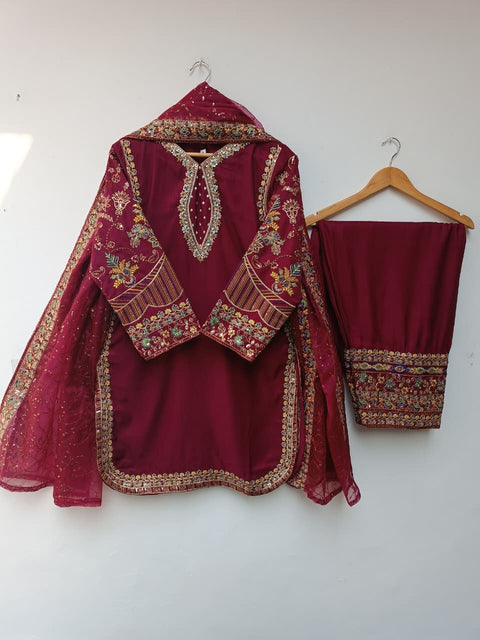 RUBAB NEW (MAROON)