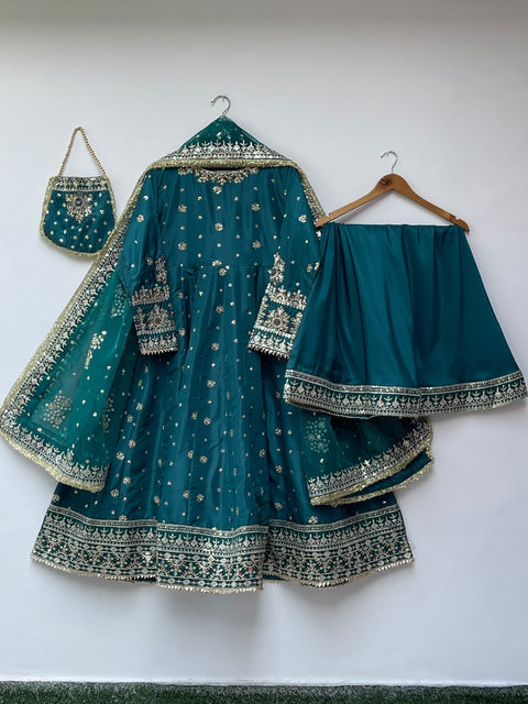 SHEHNAI (SEA GREEN)