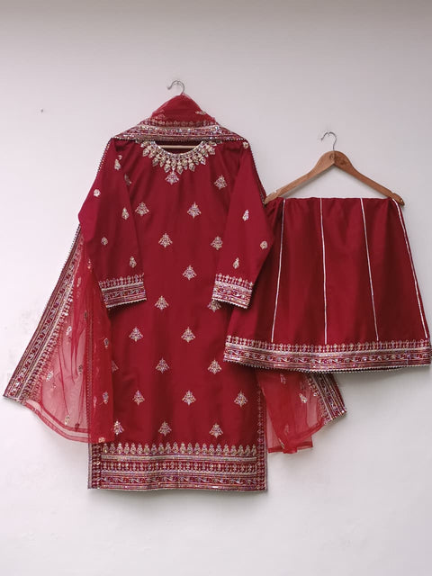 TAMINA COTTON (MAROON)