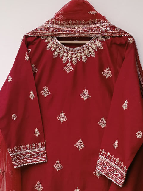 TAMINA COTTON (MAROON)