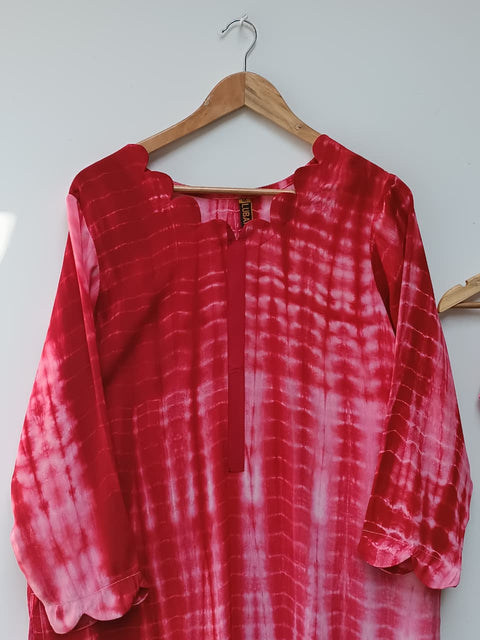 TIE N DYE (ROSE RED)