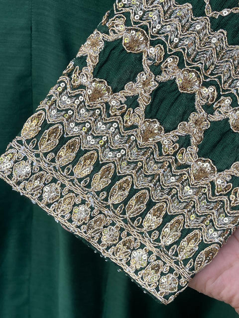 TILA WORK FROCK (GREEN)