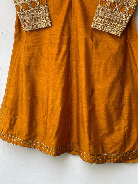 TILA WORK FROCK (MUSTARD)