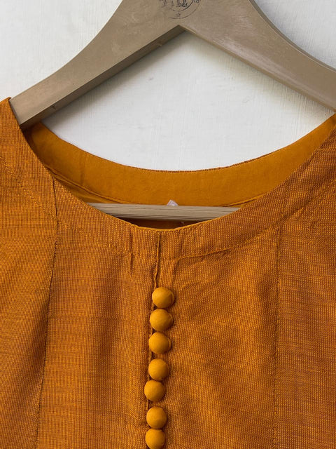 TILA WORK FROCK (MUSTARD)