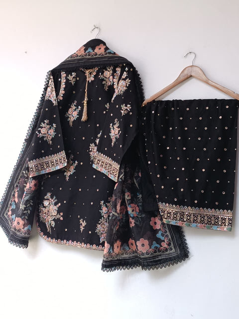 UKASHA COTTON (BLACK)