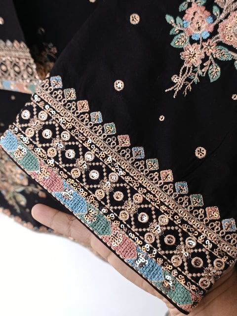 UKASHA COTTON (BLACK)