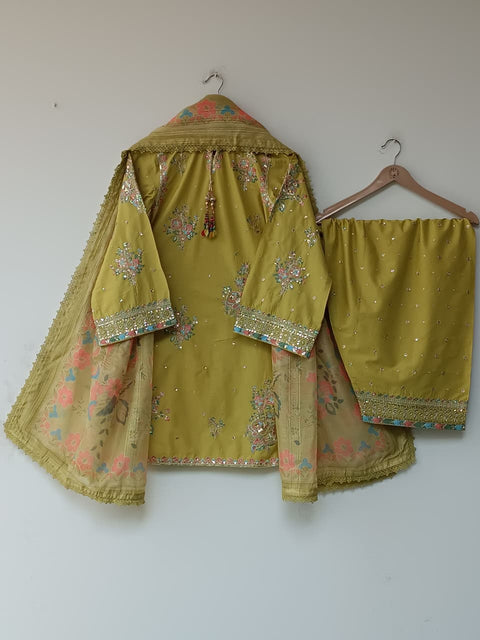 UKASHA COTTON (OLIVE)