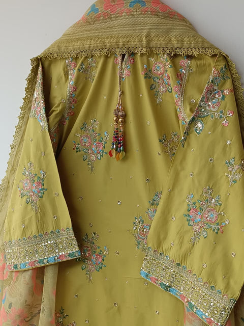 UKASHA COTTON (OLIVE)