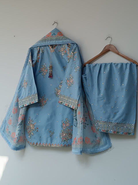 UKASHA COTTON (SKY BLUE)