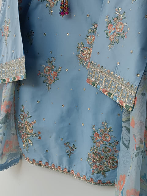 UKASHA COTTON (SKY BLUE)