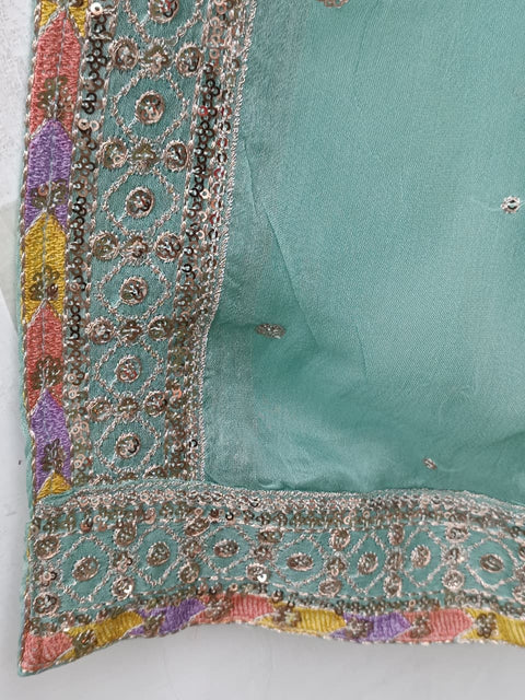 UKASHA SILK (AQUA)