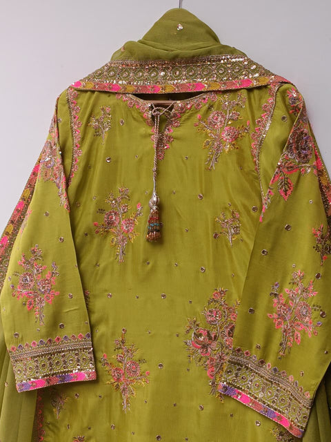 UKASHA SILK (MAHNDI)