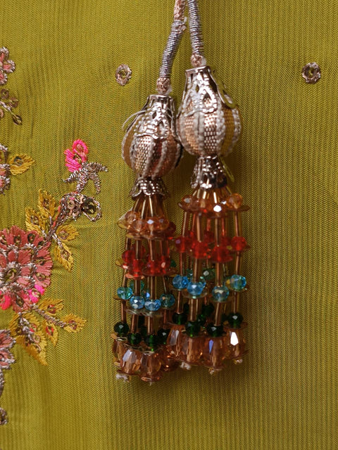 UKASHA SILK (MAHNDI)