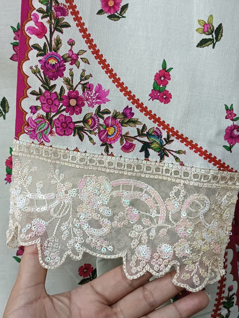 USHNA KHADDAR (IVORY)