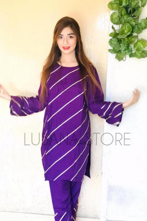 GOLD LINE 2 (PLUM) - Lubana Store