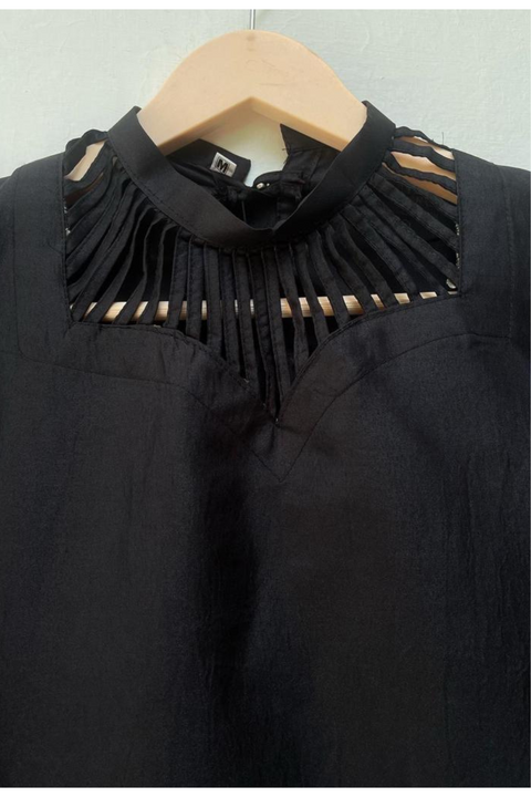 CHINESE NECK (BLACK) - Lubana Store