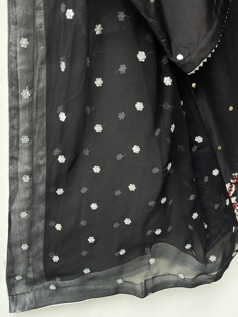 VANYA SILK (BLACK)