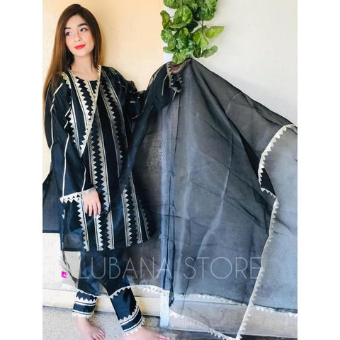 GOLD ZIGZAG (BLACK) - Lubana Store