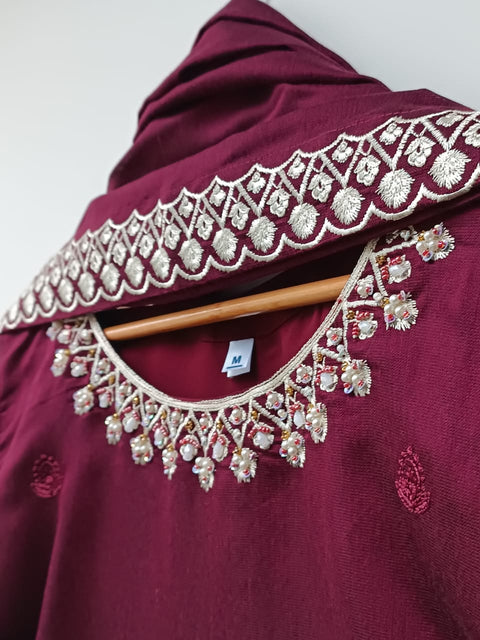 ZARINA (MAROON)