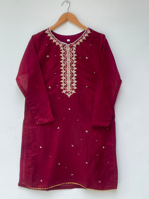 ZARI (MAROON)