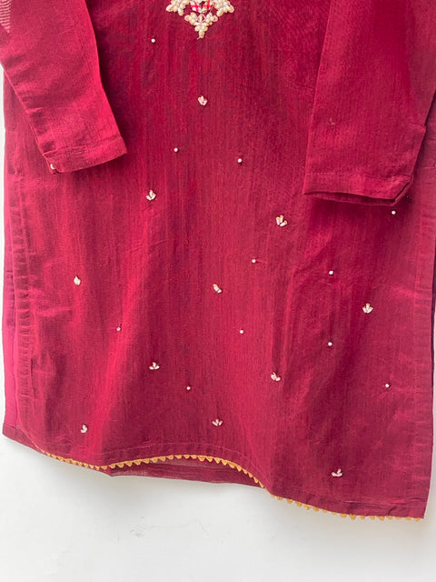 ZARI (MAROON)