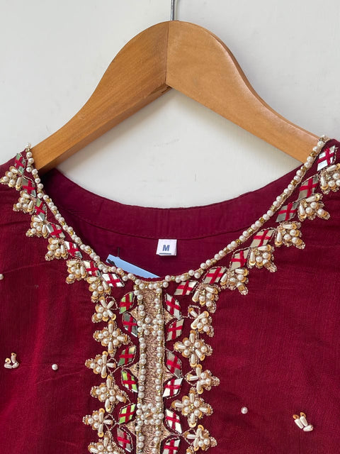 ZARI (MAROON)