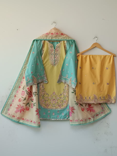 ZARMEN (YELLOW & MINT)