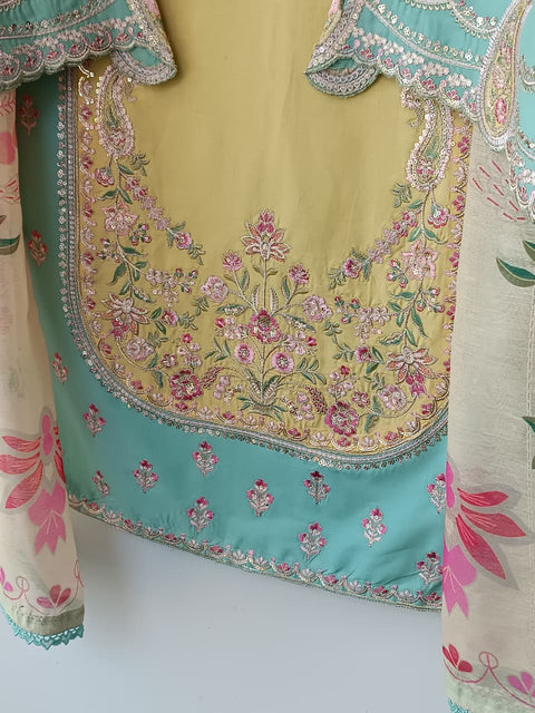 ZARMEN (YELLOW & MINT)