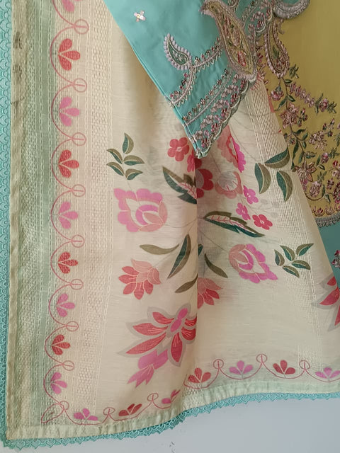 ZARMEN (YELLOW & MINT)