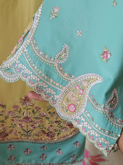 ZARMEN (YELLOW & MINT)