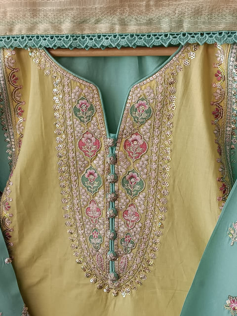 ZARMEN (YELLOW & MINT)