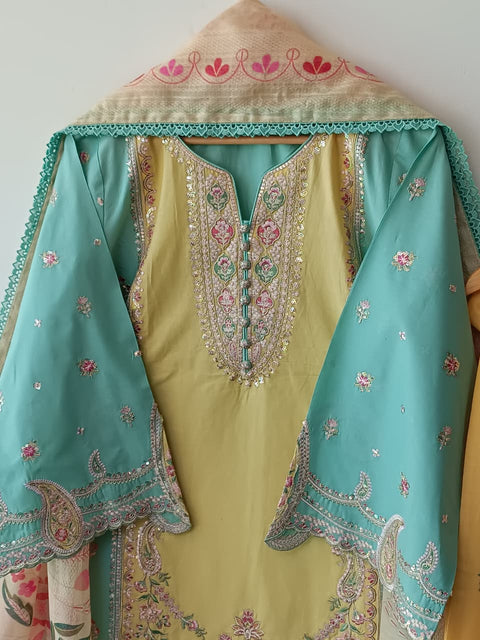 ZARMEN (YELLOW & MINT)