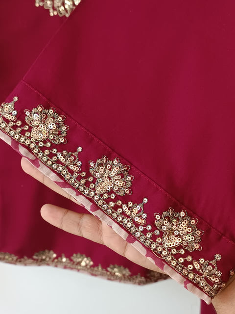 ZOBIA (MAROON)
