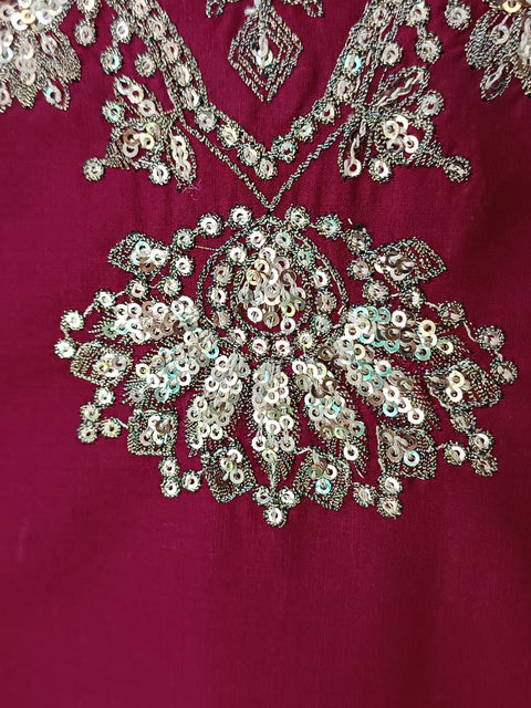 ZOBIA (MAROON)