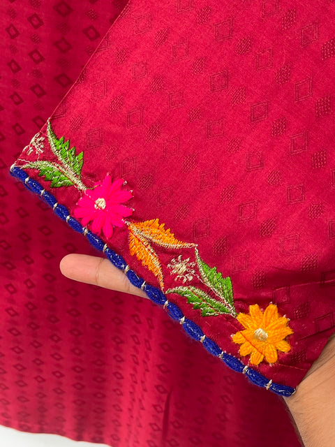 MULTI PASHAM (MAROON)