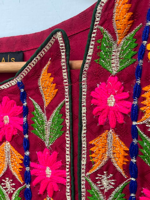 MULTI PASHAM (MAROON)