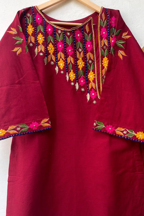 MULTI PASHAM (MAROON)