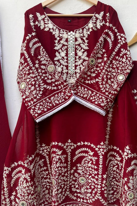 DAREEN (MAROON) - Lubana Store