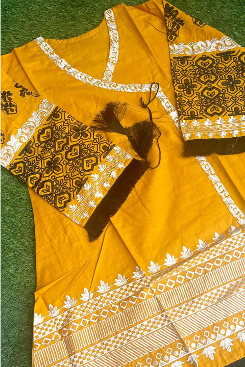 LAWN ANGRUKHA (MUSTARD) - Lubana Store