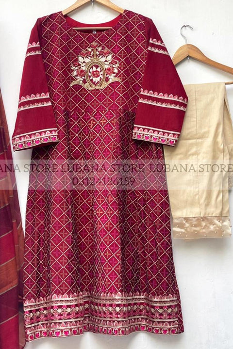 AROOBA (MAROON) - Lubana Store